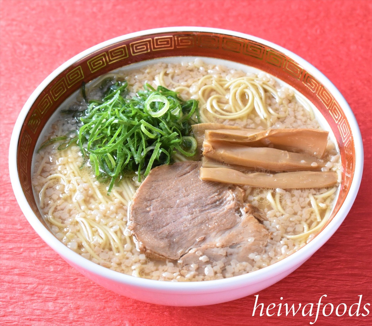 京都名物　背脂とんこつ醤油ラーメン