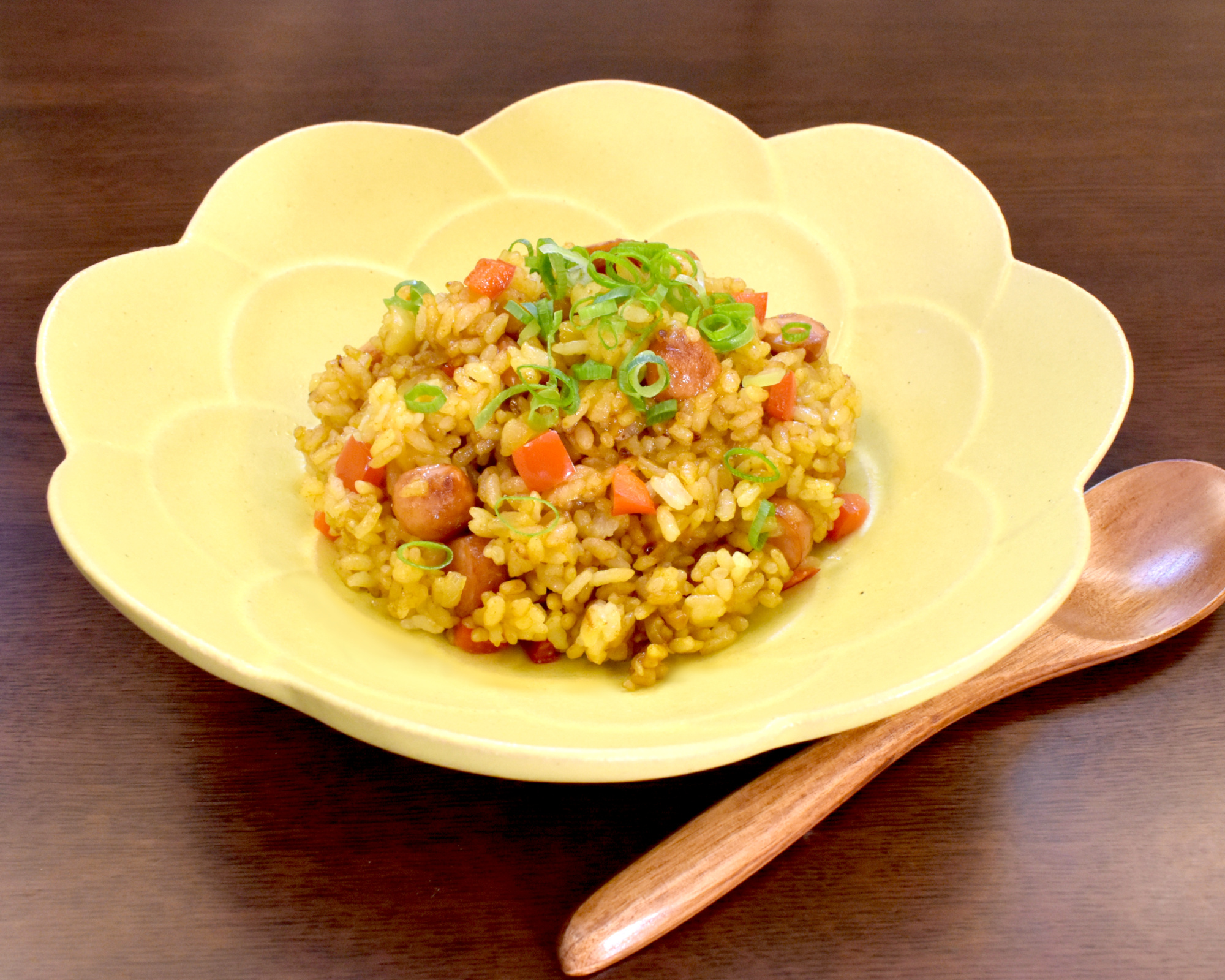 辛くない！カレー炒飯