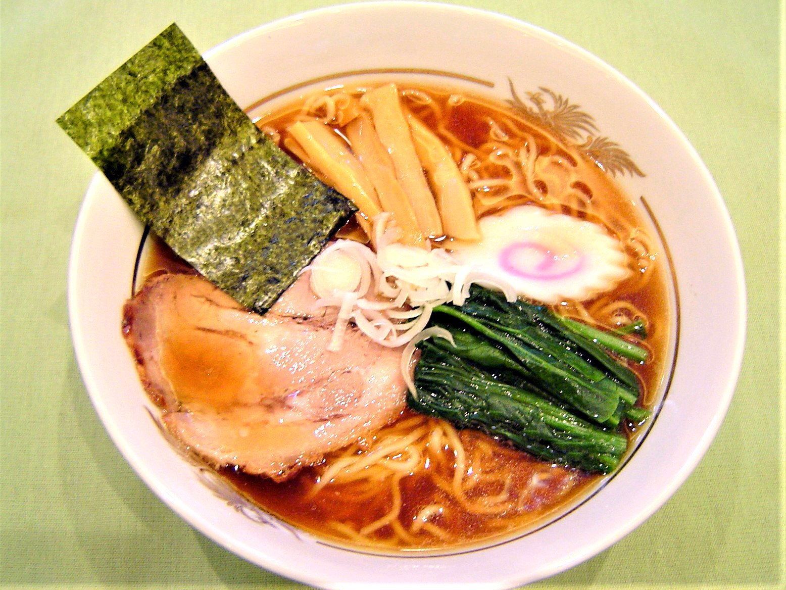 和風醤油ラーメン