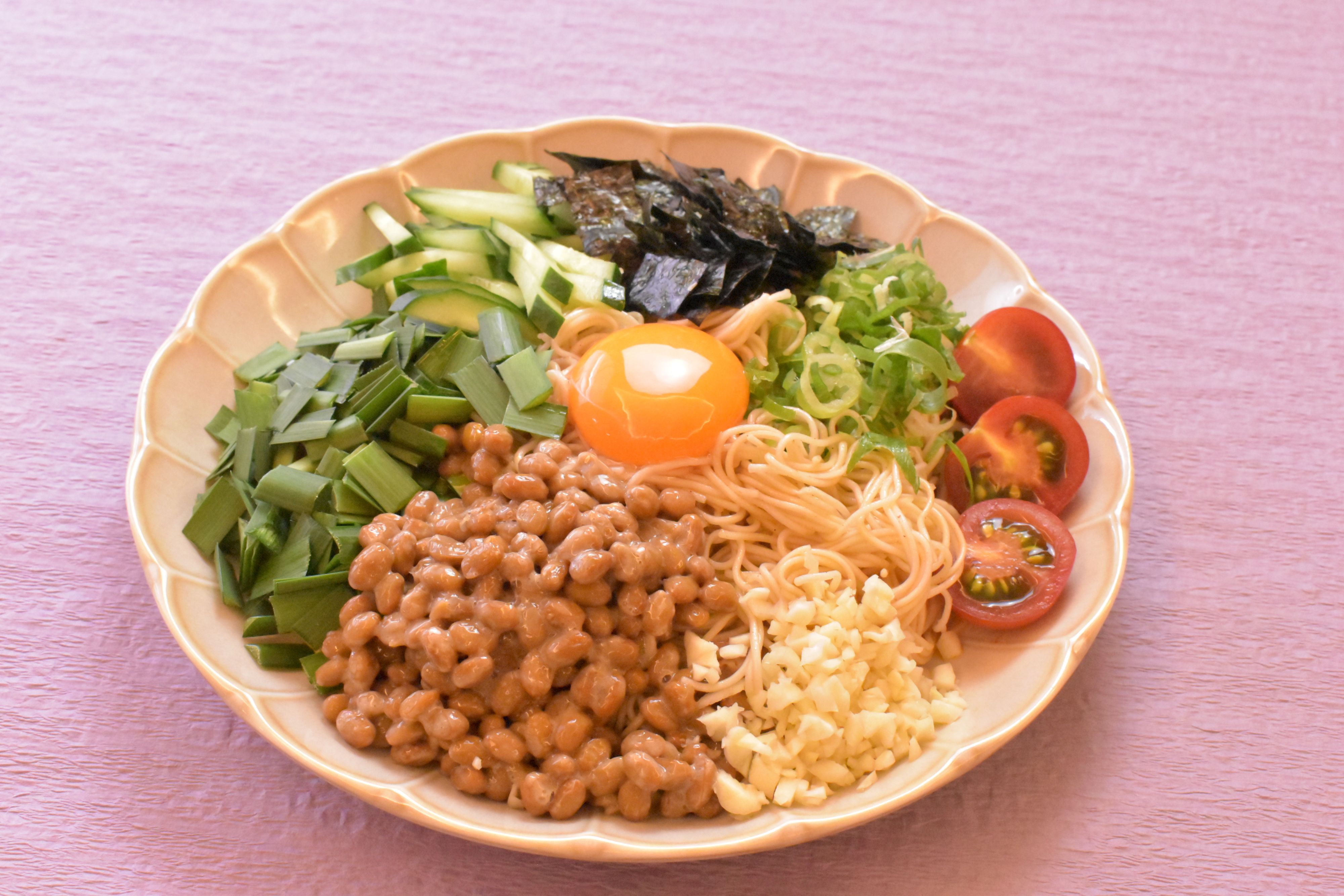 台湾まぜそば風そうめん